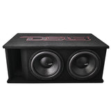 Dual 12" Loaded Subwoofer Ported Enclosure With ZR12.2 1600 Watts Rms