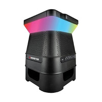Monster MNSOLX-BLK Solar X Outdoor LED Wireless Solar Powered Speaker