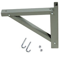 Hubbell HLTSB06G NEXTFRAME Ladder Rack, Triangle Wall Support, 6", Black
