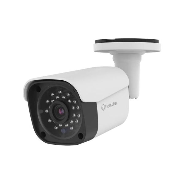Hanwha ACO-6020R Wisenet A Series 2MP IR Bullet Camera, 3.6mm Fixed Focal Lens, IP67, IK10, White