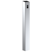 Pedestal Pro ADA-SS-TWR-47x4x6 47" Tappered Stainless Pedestal with 6" Face