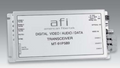 American Fiberteck MT-91P589C-SL 10-Bit Video Transmitter Module with Data, Audio and Contact Closure, Singlemode