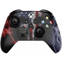MODDEDZONE AMERICAN SKULL XBOX SERIES X CUSTOM MODDED CONTROLLER