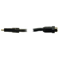 Hubbell HDH20BK HDMI Wired, Wired Assembly HDMI 24AWG Horizontal 20', Black