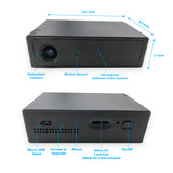 PBN-TECH CV120 Cam-Vox 120 Wide Angle 1080P 128GB DVR – 9 Hours Continuous