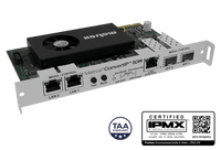 Matrox CIP-SDM2 ConvertIP SDM Card - 2x SFP, 2x RJ45, IPMX / SMPTE ST 2110