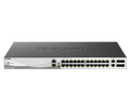 D-Link DMS-3130-30TS DMS Series 30-Port Layer 3 Stackable Multi-Gigabit Managed Switch with 2 x 10GBASE-T and 4 x 25G SFP28 Uplinks