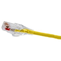 Hubbell HCL6Y25 NextSpeed CAT6 Slim Patch Cable, Low Outer Diameter, 25', Black