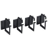 Hubbell MCCPSR4 Cable Management Hardware, Plastic Cable Management Rings, Non-Adhesive