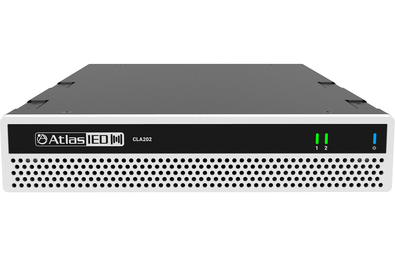 AtlasIED CLA202 200-W 2-Channel Multi-Impedance Power Share Amplifier
