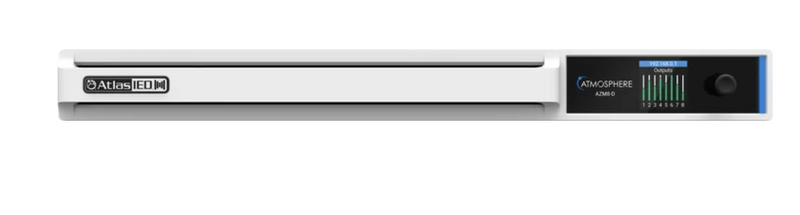 AtlasIED AZM8-D Atmosphere 8-Zone Audio Processor Dante