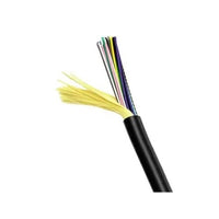 Hubbell HFCB14006P4BK HFCD14 Indoor/Outdoor Tight Buffer, strand, I/O Tight Buffer Plenum, OM4, MM, Black Jacket