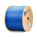 Vertical Cable 064-485/A/BL CAT6A (Augmented) 10Gb UTP Cable - 1000ft Wooden Spool, Blue
