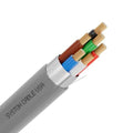 Vertical Cable 210-226ST/S/G 22/6 Shielded Alarm-Security Cable - 1000ft Pull Box, Gray