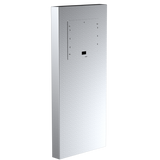 Pedestal Pro MX-SS-21S 54" Stainless Pedestal - ButterflyMX 21" Surface Video Intercom
