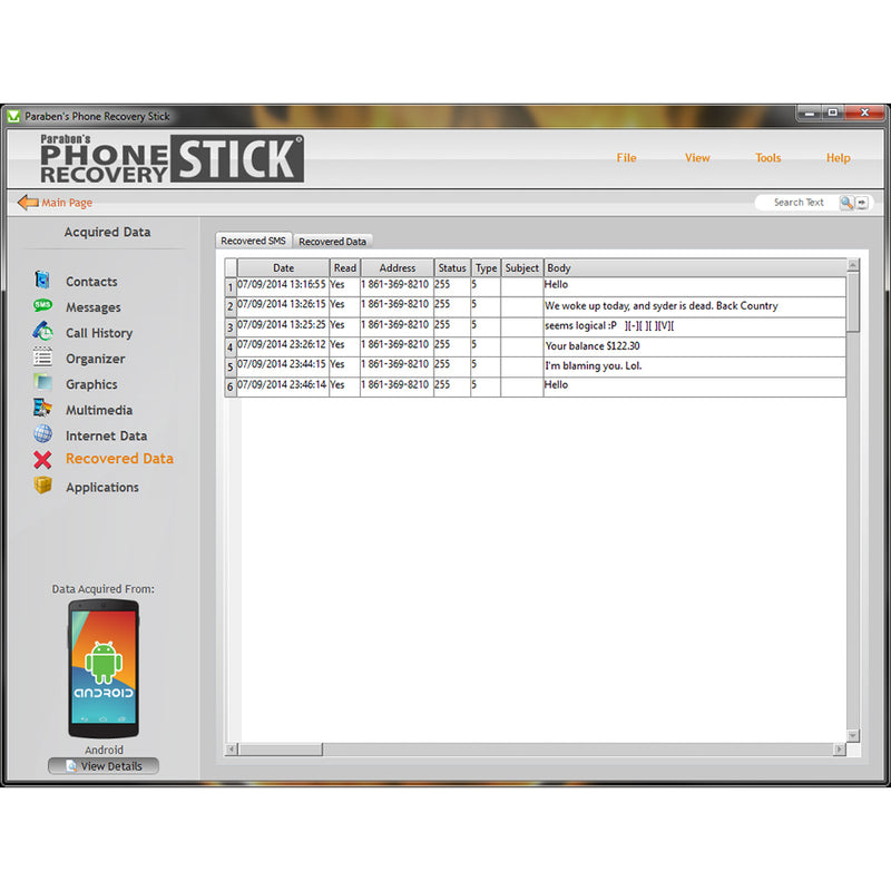 PBN-TECH PBN-PRS Phone Recovery Stick for Android OS