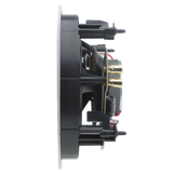 TruAudio PP-6 Phantom Series™, 2-Way In-Ceiling Speaker, 6.5" Injected Poly Woofer, 1" Silk Dome Swivel Tweeter, 5-90 watts, 8 Ohm