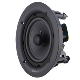 TruAudio PP-6 Phantom Series™, 2-Way In-Ceiling Speaker, 6.5" Injected Poly Woofer, 1" Silk Dome Swivel Tweeter, 5-90 watts, 8 Ohm