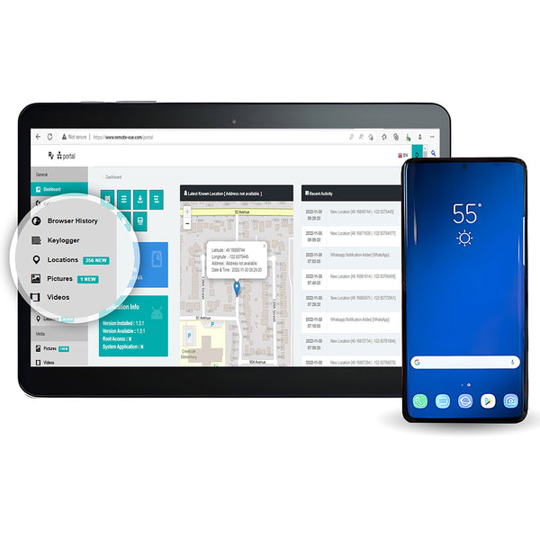 PBN-TECH PBN-RV Remote-Vue – Android Parental Monitoring Software 1 Year