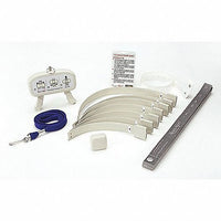 Securitas Healthcare 804A2601 RoamAlert Starter Kit, Includes (1) Wrist Tag, (1) Removal Tool, (7) Straps, and (1) Package of Sizing Tools
