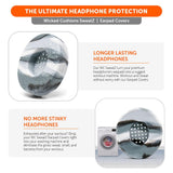 Small WC SweatZ Protective Headphone Earpad Covers