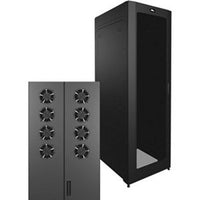 Middle Atlantic SNE27H-4536-A2 SNE Series Wide Security Network Enclosure Kit, 36" Deep, 45 RU, Black
