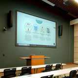 Draper 256006FB StyleLine Fixed Projection Screen, Grey XH600V Surface, 16:10, 165"