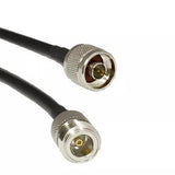 AccelTex ATS-00371 195 Series N-Style Jack to N-Style Plug 3 ft Cable Assembly