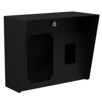 Pedestal Pro XZENI-HG001C 12x10 Steel Housing - Zenitel TCI Series Intercom & Single Gang