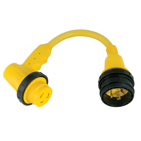 MARINCO 9329848 Right Angle Adapter, 30A 125V