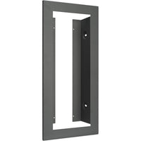 Mircom TX3-USFTR Universal Series Semi-Flush Mounting Kit for TX3-2000-4UR Slim Line Reinforced Universal Series Enclosure, Gray