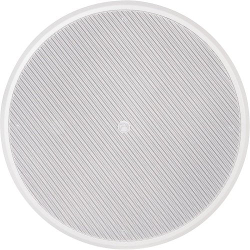 AtlasIED FAP63TC-W 6.5" Shallow Mount Coaxial In-Ceiling Speaker with 32W 70V, 100V Transformer