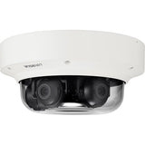Hanwha PNM-8082VT Wisenet P-Series 2MP 3-Channel Multi-Directional Camera, 3-6mm Varifocal Lenses, White