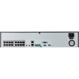 Hanwha XRN-1620SB1 Wisenet X-Series 4K 16-Channel H.265 PoE+ NVR with AI Search, 140Mbps, 8TB HDD, Black