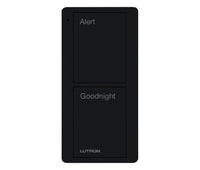 Lutron PJ2-2B-GBL-P02 Pico 2-Button Bedside Keypad - (Black | Gloss)
