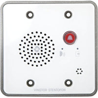 Hanwha TMIS-1 Wisenet Indoor Audio Mini Intercom, PoE Powered, 10W
