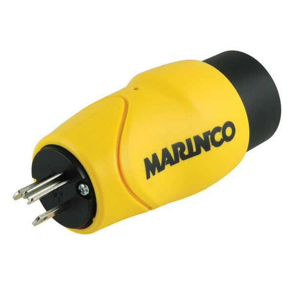 MARINCO 12998324 straight Adapter, 15A 125V Male to 30A 125V Female