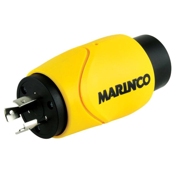 MARINCO 12998332 Straight Adapter, 20A 125V Male to 30A 125V Female