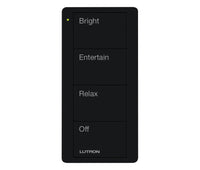 Lutron PJ2-4B-TMN-P03 Pico 4-Button Light Remote - (Midnight | Satin)