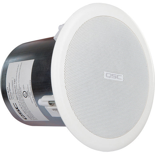 QSC ACC4T AcousticCoverage Series AC-C4T 4" Ceiling-Mount Loudspeakers (Pair)