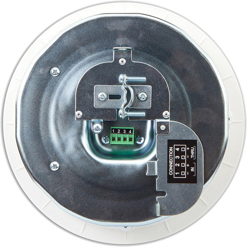 QSC AC-C6T AcousticCoverage Series 6" 2-Way 30W Ceiling Loudspeaker (Pair, White) ACC6T