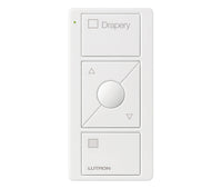 Lutron PJ2-3BRL-GWH-S07 Pico 3-Button Drapery Remote - (White | Gloss)