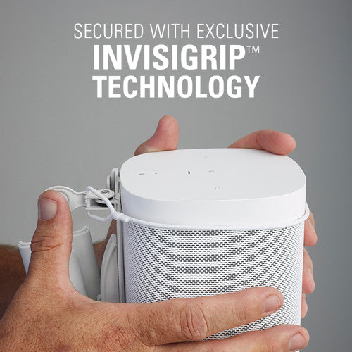 Sanus WSWM22-W1 Sonos Play 1 & Play 3 Wireless Speaker Wall Mounts White- Pair