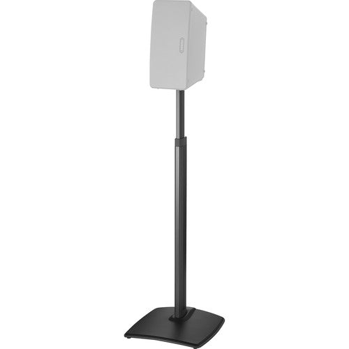 Sanus WSSA1-B1 Sonos Play 1 & Play 3 Adjustable Wireless Speaker Stands Black- Single
