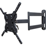 Sunbrite SB-WM-ART1-M-BL Single Arm Articulating Mount 43-65" Panels - Black