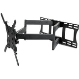 SunBriteTV SB-WM-ART2-XL-BL Dual Arm Articulating Mount for 49-80 in. Extra Large Displays (Black)
