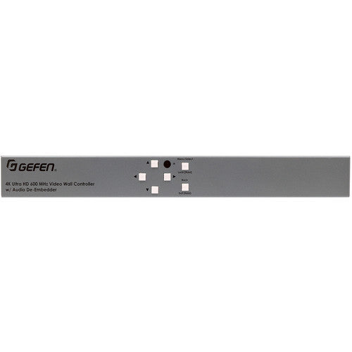 Gefen EXT-UHD600A-VWC-14 UHD 4K 600 MHz 1x4 Video Wall Controller with Audio De-Embedder