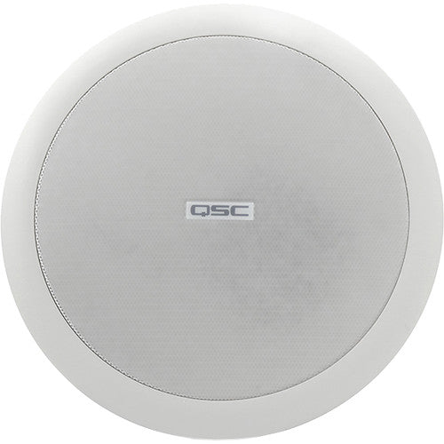 QSC AC-C2T AcousticCoverage 2.75" 2-Way, Low-Profile Ceiling Loudspeaker (Pair, White)  ACC2T