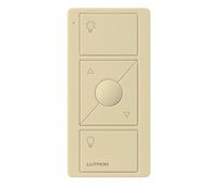 Lutron PJ2-3BRL-GIV-L01 Pico 3-Button Raise/Lower Light Remote - (Ivory | Gloss)