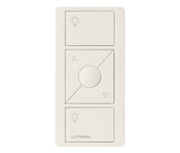 Lutron PJ2-3BRL-TBI-L01 Pico 3-Button Raise/Lower Light Remote - (Biscuit | Satin)